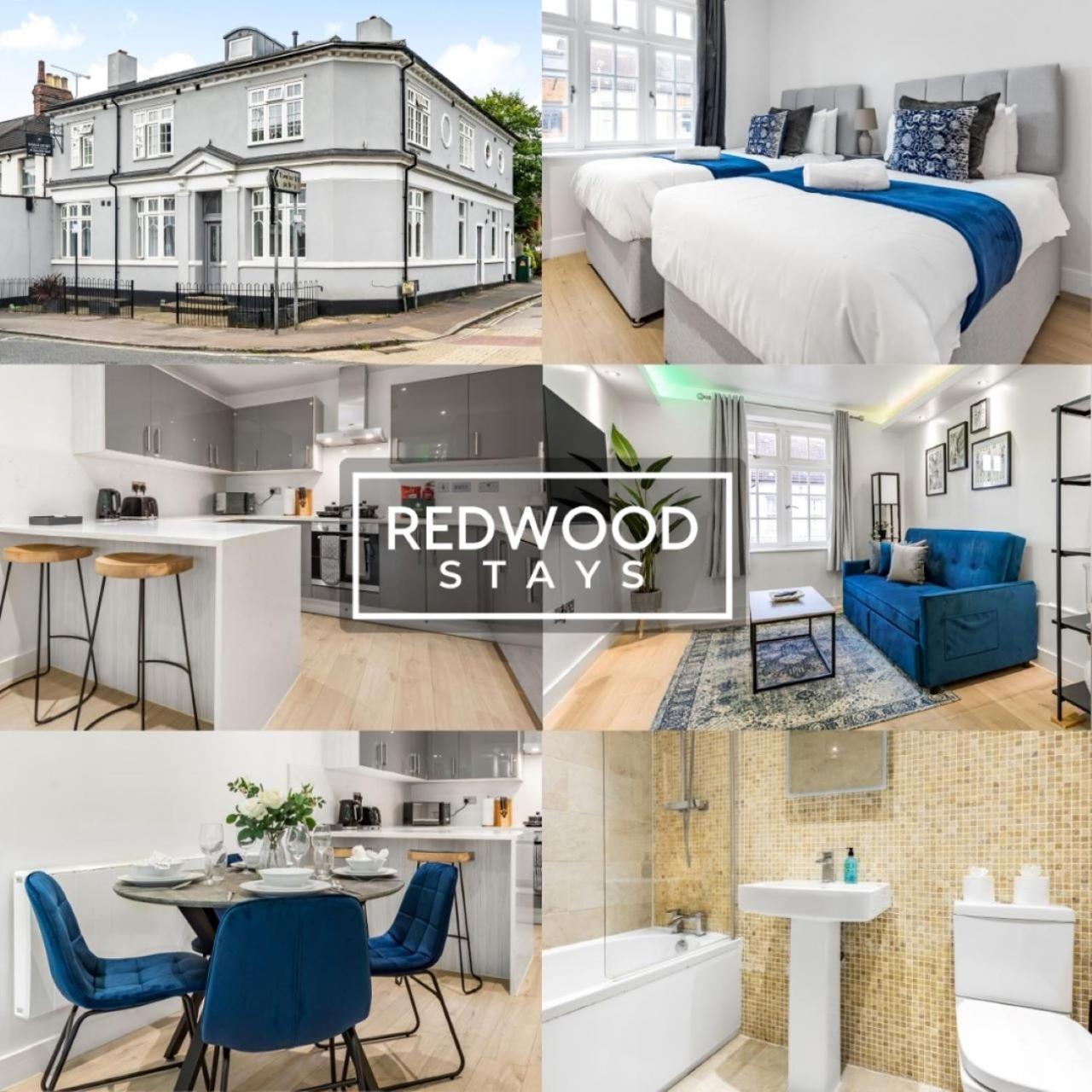 1 Bed 1 Bath Town Center Apartments For Corporates & Contractors, Wifi, Netflix And Parking On Selected Units By Redwood Stays Aldershot Exterior foto