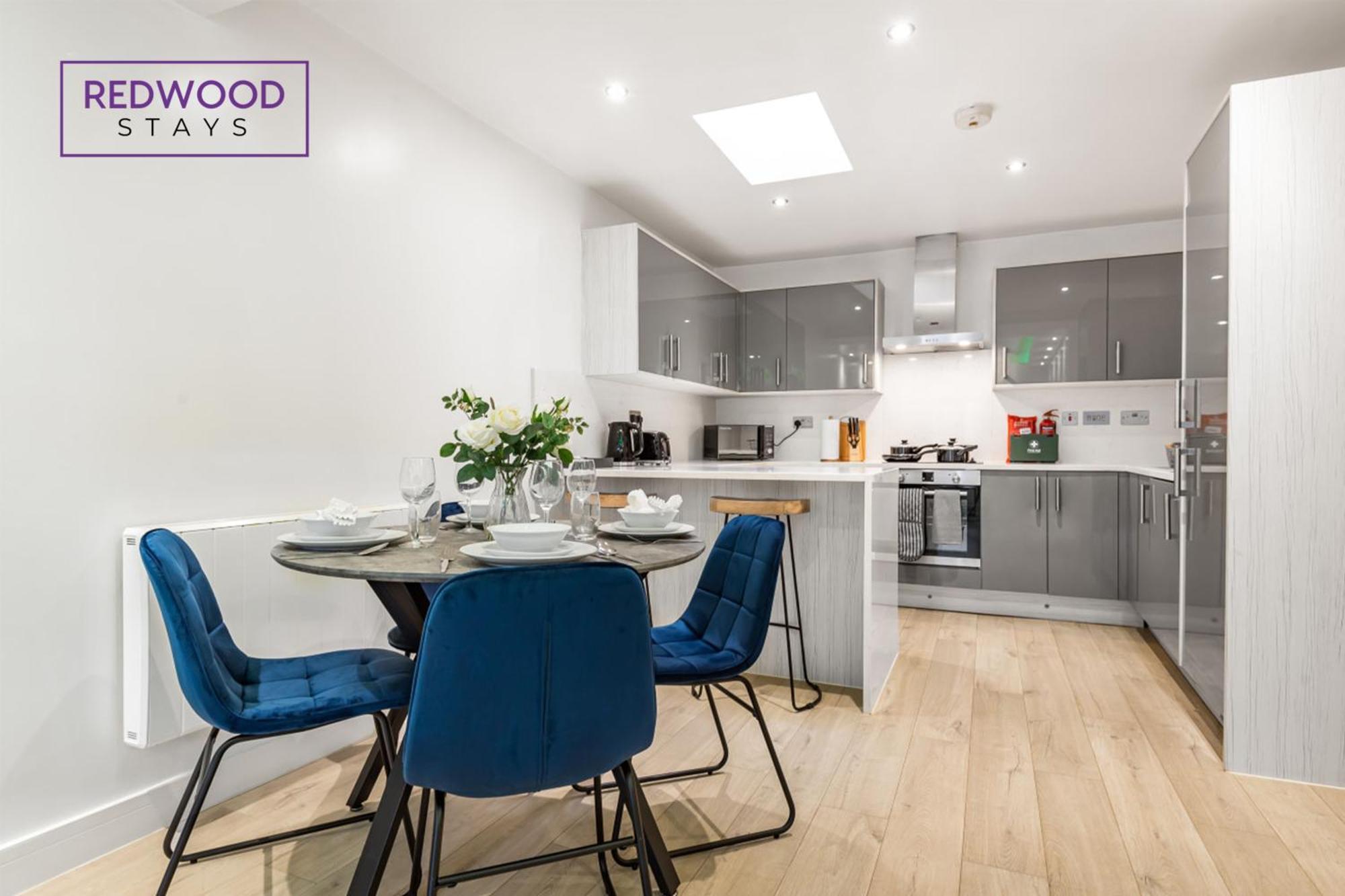 1 Bed 1 Bath Town Center Apartments For Corporates & Contractors, Wifi, Netflix And Parking On Selected Units By Redwood Stays Aldershot Exterior foto