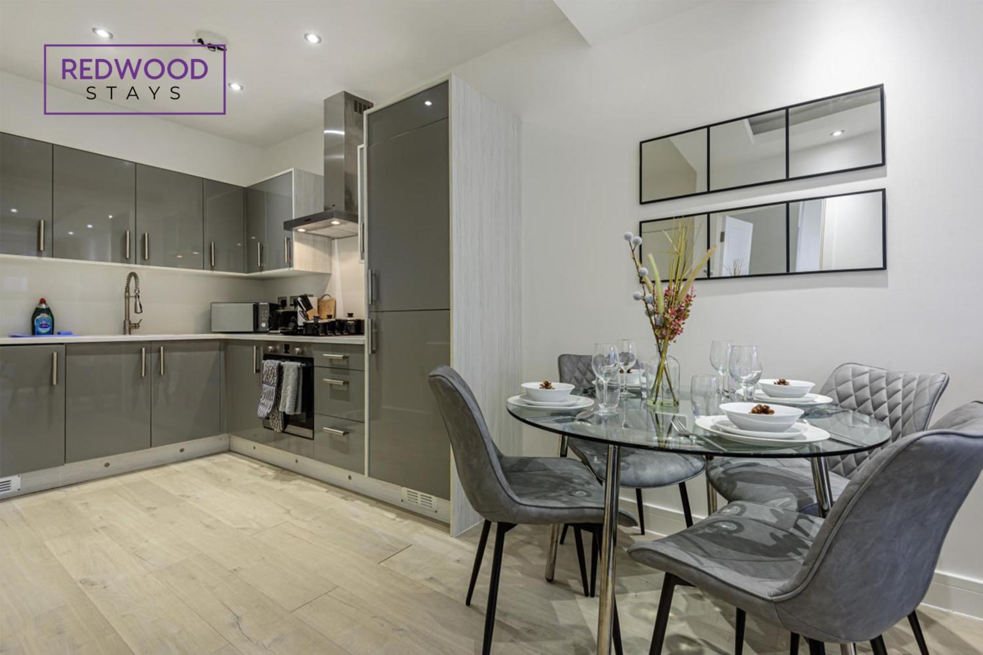 1 Bed 1 Bath Town Center Apartments For Corporates & Contractors, Wifi, Netflix And Parking On Selected Units By Redwood Stays Aldershot Exterior foto